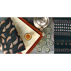 Of Tea Stains & Memories✑ Nandna Saree { Natural Color } ✑8
